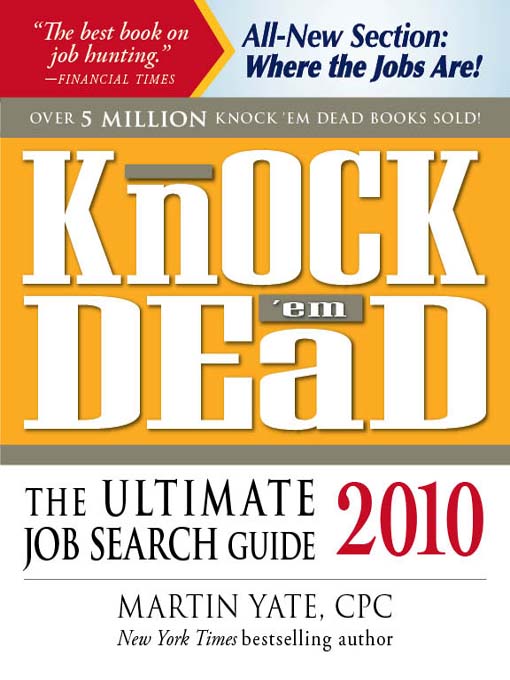 Title details for Knock ‘em Dead 2010  by Martin  Yate - Available